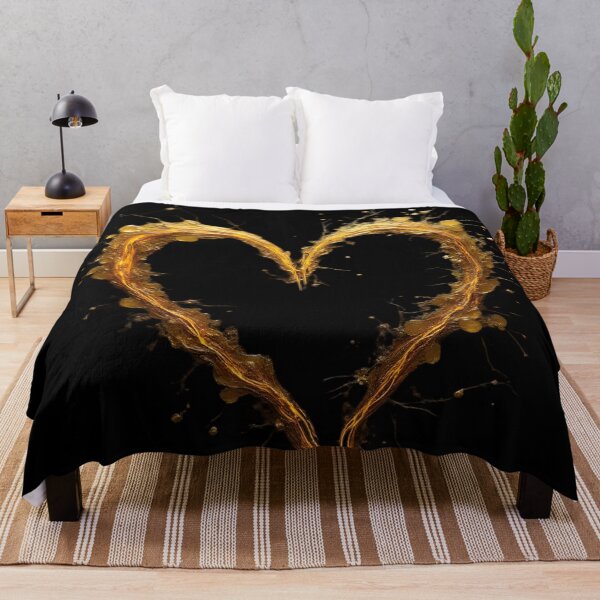 Item preview, Gilded Broken Heart designed and sold by ShadowAndSlate.