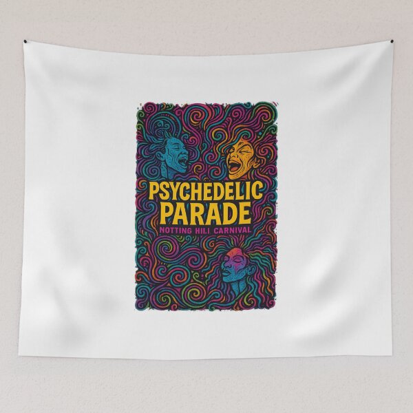 Item preview, Psychedelic Parade designed and sold by ALITOPRINCE.