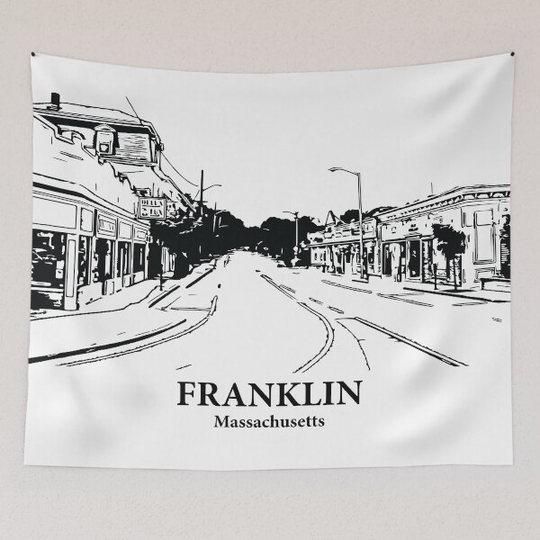 Item preview, Franklin - Massachusetts designed and sold by Lakeric Cityscapes.