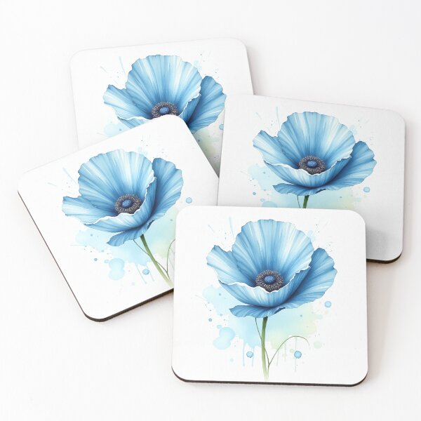 Item preview, Beautiful Blue Poppy designed and sold by art-extended.