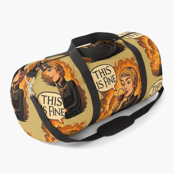 Item preview, “This is Fine” – Cersei Lannister Game of Thrones Meme Mashup designed and sold by GirlyPopped.