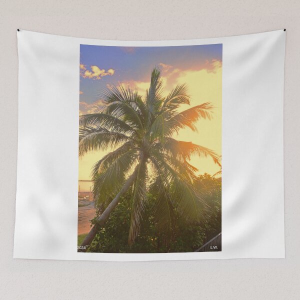 Item preview, Sunset Palm designed and sold by LisaWootenPhoto.