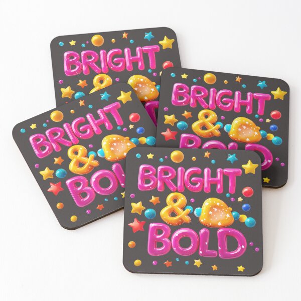 Item preview, Bright & Bold – Colorful Motivational Quote Art designed and sold by DeepNatureLab.