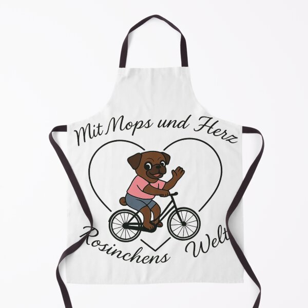 Item preview, Rosinchen on the bike designed and sold by MitMopsundHerz Rosinchens_Welt.