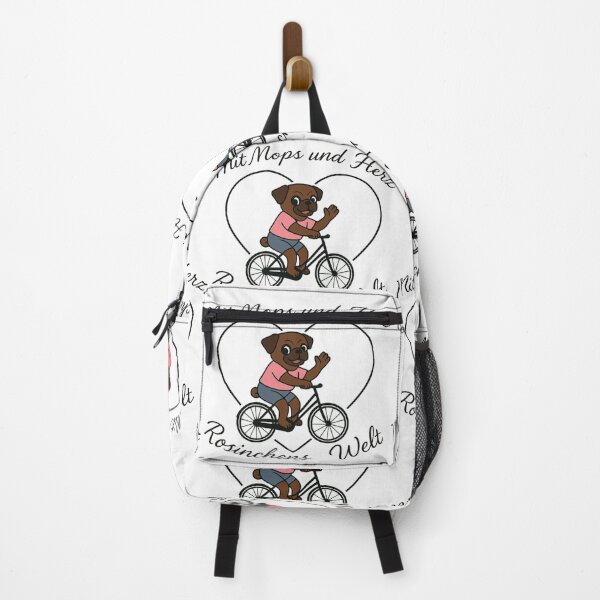 Item preview, Rosinchen on the bike designed and sold by MitMopsundHerz Rosinchens_Welt.