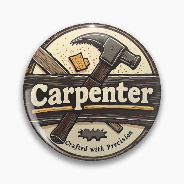 Item preview, Carpenter - Woodworker designed and sold by Danh Style.