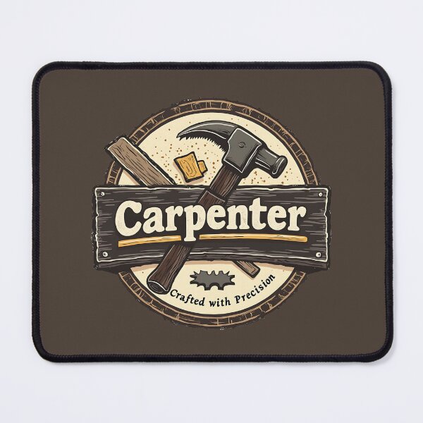 Item preview, Carpenter - Woodworker designed and sold by Danh Style.