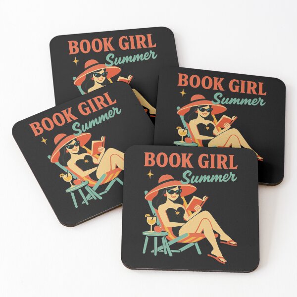 Item preview, Book Girl Summer – Retro Reading Babe Beach Vibes Design	 designed and sold by Victor Shadehorn.