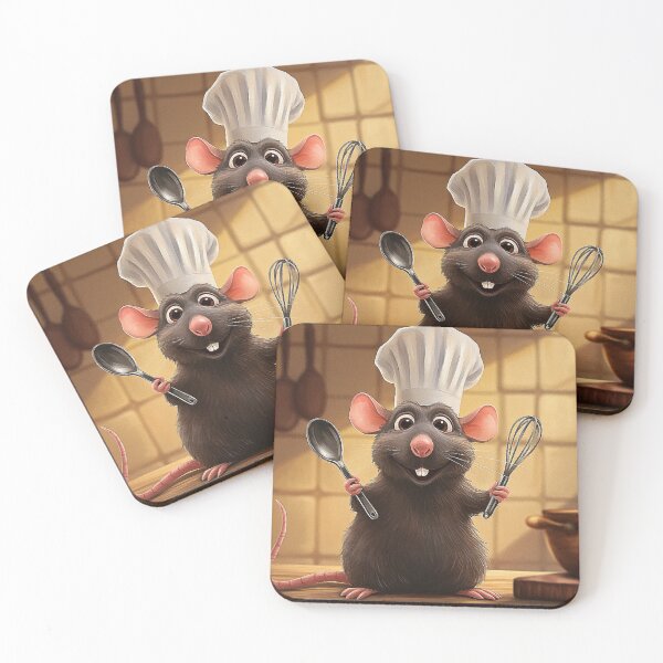 Item preview, Happy Chef Rat Whisking Up Fun in the Kitchen, Unique designed and sold by villacreativa.