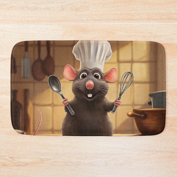 Item preview, Happy Chef Rat Whisking Up Fun in the Kitchen, Unique designed and sold by villacreativa.