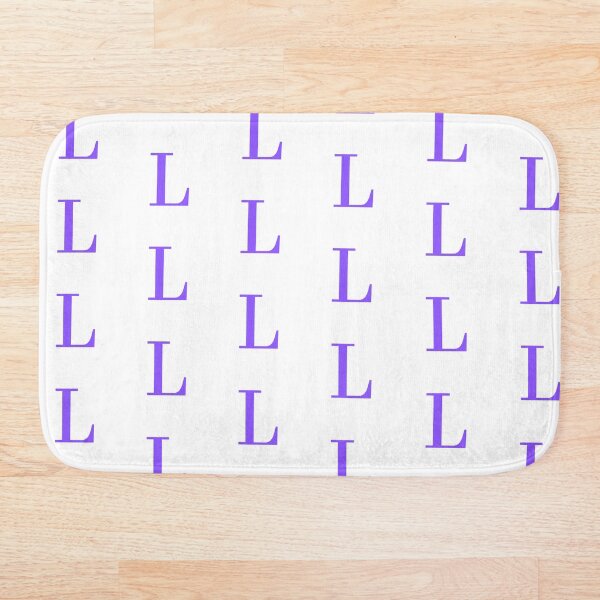 Aperçu de l'œuvre Purple L Initial créée et vendue par Ruby Power.