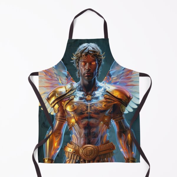 Item preview, Angel Artwork Divine Warrior Digital Unique Wall Decor, designed and sold by Spectime.