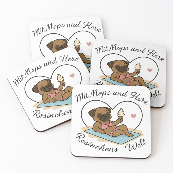 Item preview, Raisins with ice cream on the beach towel designed and sold by MitMopsundHerz Rosinchens_Welt.