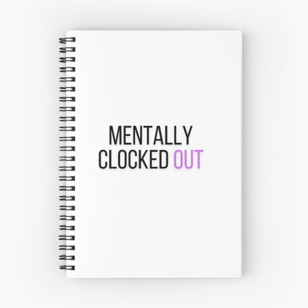Item preview, Mentally clocked out designed and sold by celestepolvere.