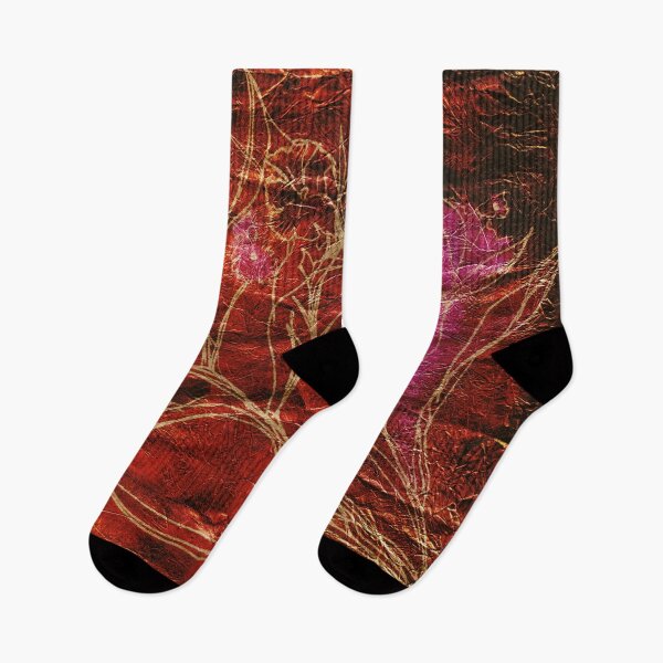 Item preview, Textured Floral Abstraction On Paper designed and sold by NickDedidis.
