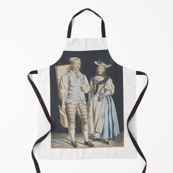 Item preview, Swiss Couple from Bern (1830) designed and sold by 19th Century in Color.