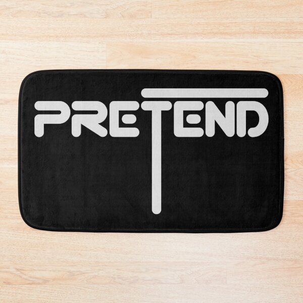 Item preview, Pretend – Masked Self & Emotional Distance | Minimalist Typography Design designed and sold by VariousGoodies.