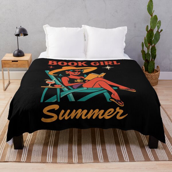 Item preview, Book Girl Summer – Retro Pin-Up Reading Babe Poolside Design designed and sold by Victor Shadehorn.