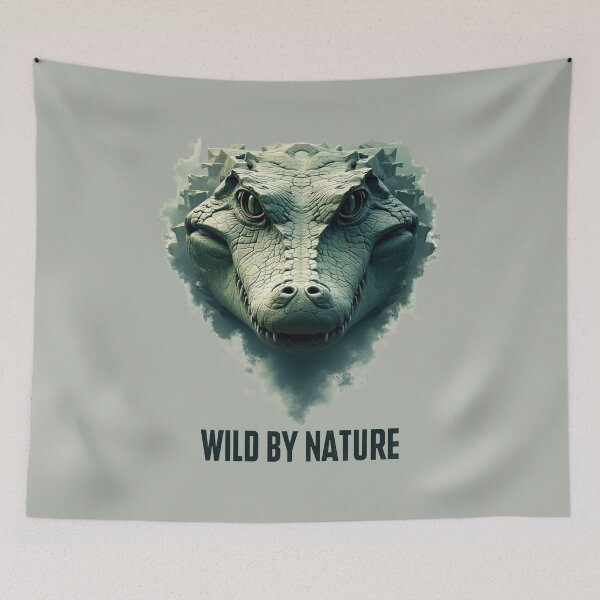 Item preview, Wild By Nature Crocodile designed and sold by ShadowAndSlate.