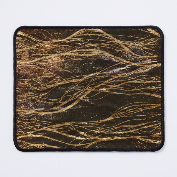 Item preview, Abstract Gold Lines On Textured Paper designed and sold by NickDedidis.