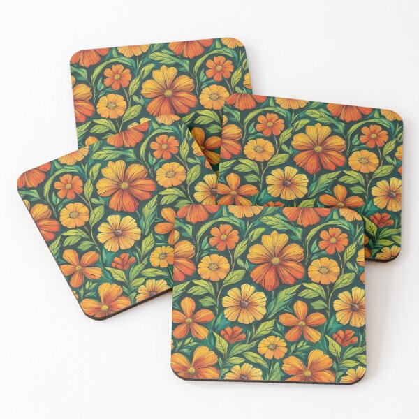 Item preview, Orange Flowers designed and sold by AdrianaSFR.