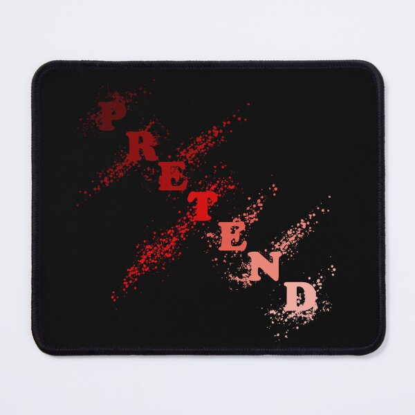 Item preview, Pretend – Expressive Typography Art | Emotional Distance & Self-Protection designed and sold by VariousGoodies.