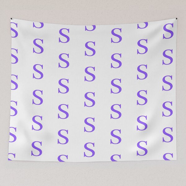 Artikelvorschau, Purple S Initial entworfen und verkauft von Ruby Power.