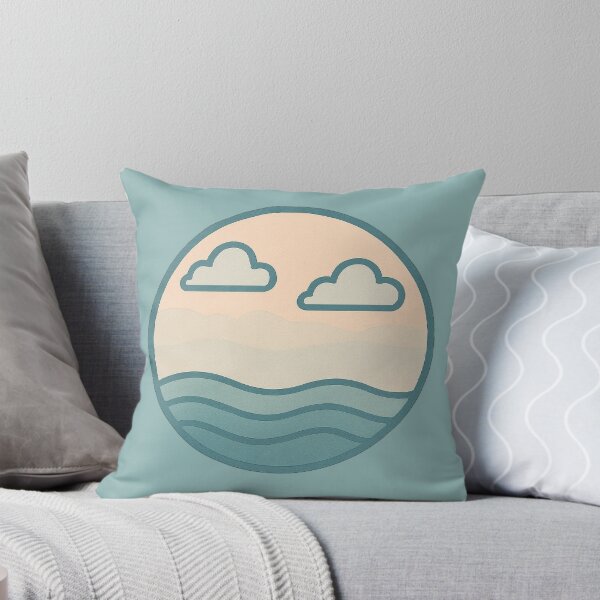 Item preview, Retro Pastel Weather Icons – Lightning, Wind, Sun, Rain & Fog designed and sold by Dream Circuit .