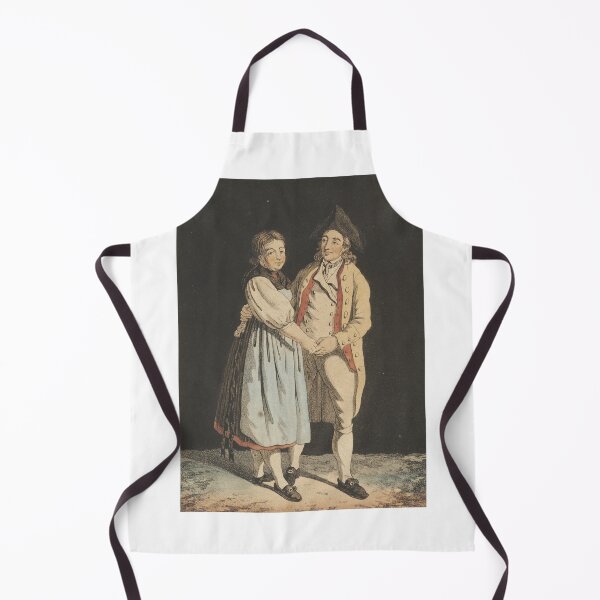 Item preview, Swiss couple from Bern dancing (1830) designed and sold by 19th Century in Color.