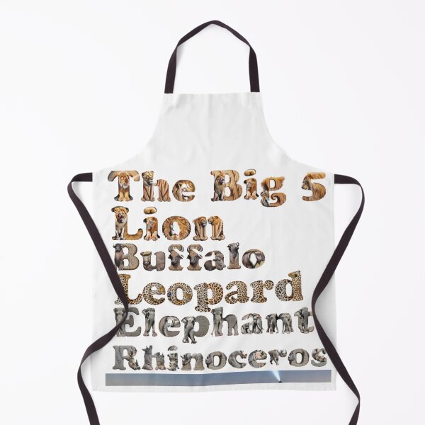 Item preview, The Big 5 Safari Animal Letter Art Print - Wildlife Alphabet Collection designed and sold by DailyPromotions.