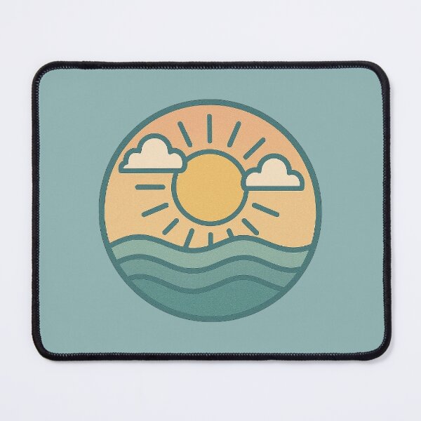 Item preview, Retro Pastel Weather Icons – Lightning, Wind, Sun, Rain & Fog designed and sold by Dream Circuit .