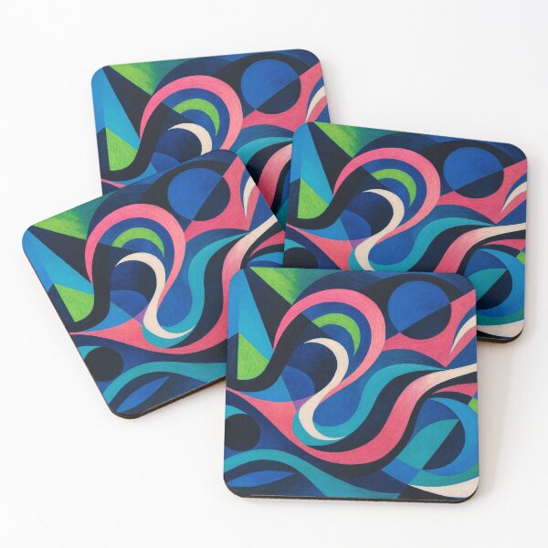 Item preview, Dynamic shapes, bright colors designed and sold by Sigtrix.