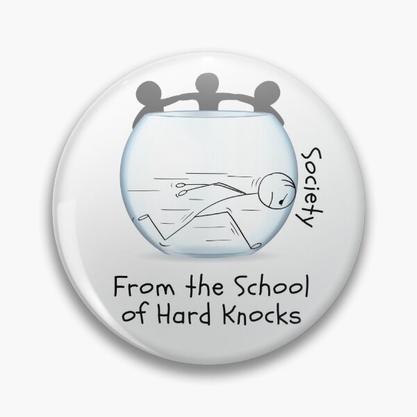 Item preview, Cartoon From the School of Hard Knocks. designed and sold by MPC-Mince-Pies.