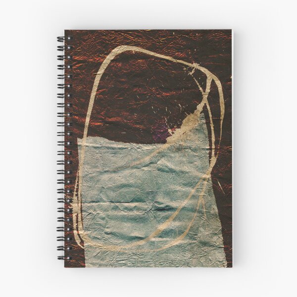 Item preview, Cyan Abstraction On Textured Paper designed and sold by NickDedidis.