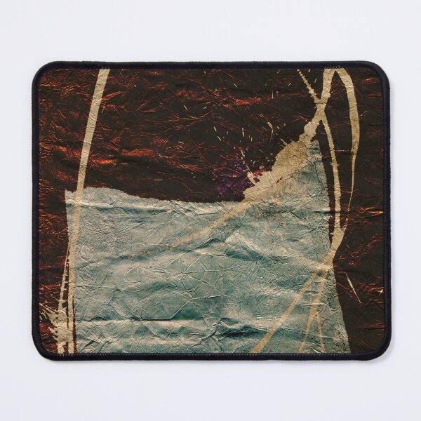 Item preview, Cyan Abstraction On Textured Paper designed and sold by NickDedidis.