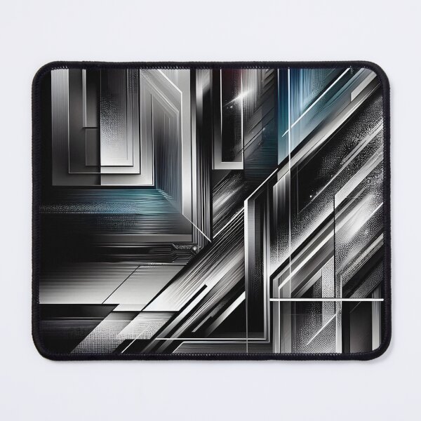 Item preview, Futuristic Geometric Digital Pattern with Metallic Aesthetics designed and sold by FusionGaze.