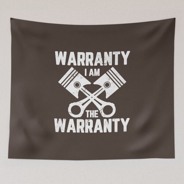 Item preview, I'm the Warranty | Funny Garage Mechanic For Father's Day #1 designed and sold by SalahBlt.
