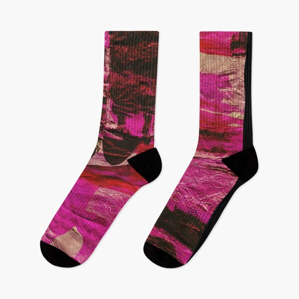 Item preview, Pink Abstraction On Textured Paper designed and sold by NickDedidis.