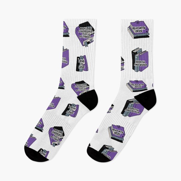 Item preview, Read with pride - Asexual bookstacks designed and sold by CreativeStrand.