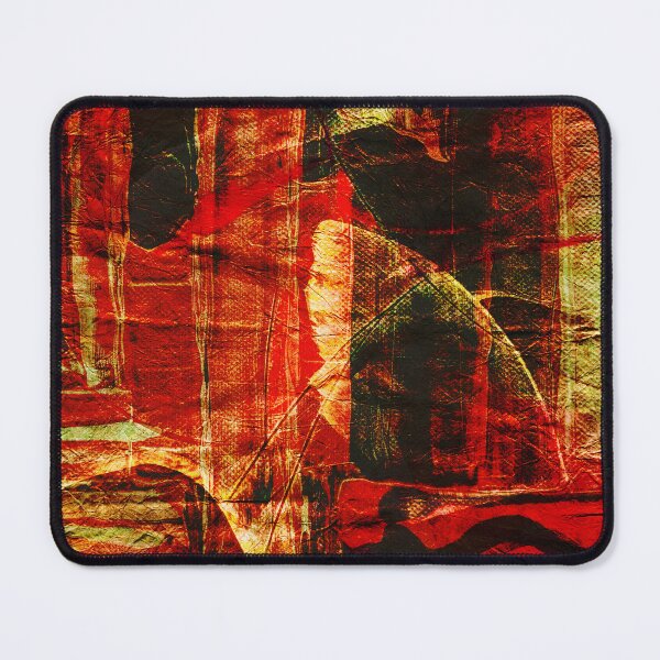 Item preview, Red and Yellow Abstraction on Paper designed and sold by NickDedidis.