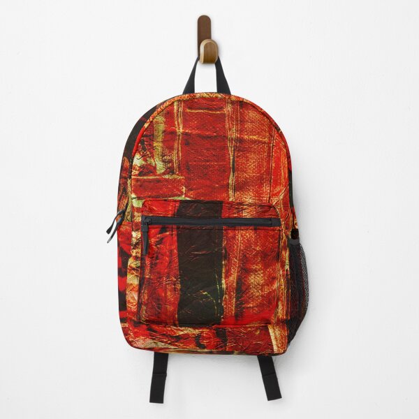 Item preview, Red and Yellow Abstraction on Paper designed and sold by NickDedidis.
