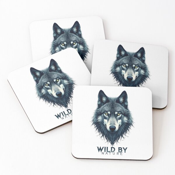 Item preview, Wild By Nature Wolf designed and sold by ShadowAndSlate.