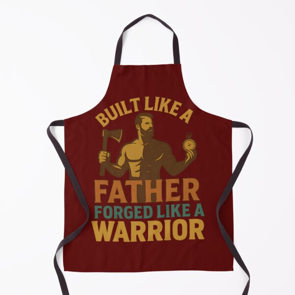 Item preview, Built Like a Father, Forged Like a Warrior – Viking Samurai Minimalist Silhouette Design designed and sold by Maximilianos.