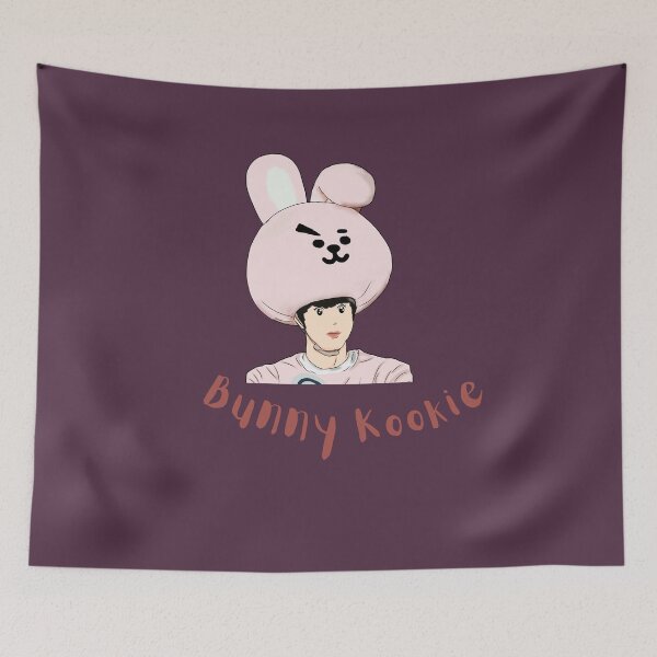 Artikelvorschau, Bunny Kookie – Süßes, K-Pop-inspiriertes Design für BTS ARMY entworfen und verkauft von ArtistryT9.