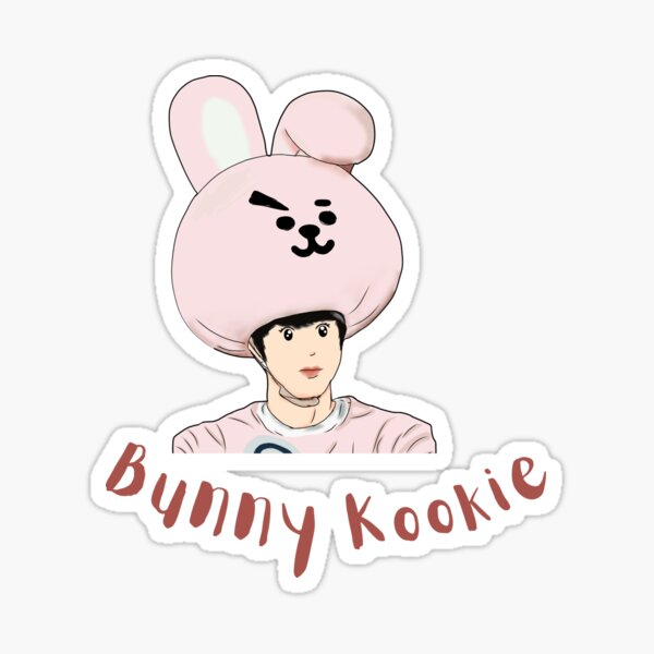 Artikel-Vorschau von Bunny Kookie – Süßes, K-Pop-inspiriertes Design für BTS ARMY, designt und verkauft von ArtistryT9.