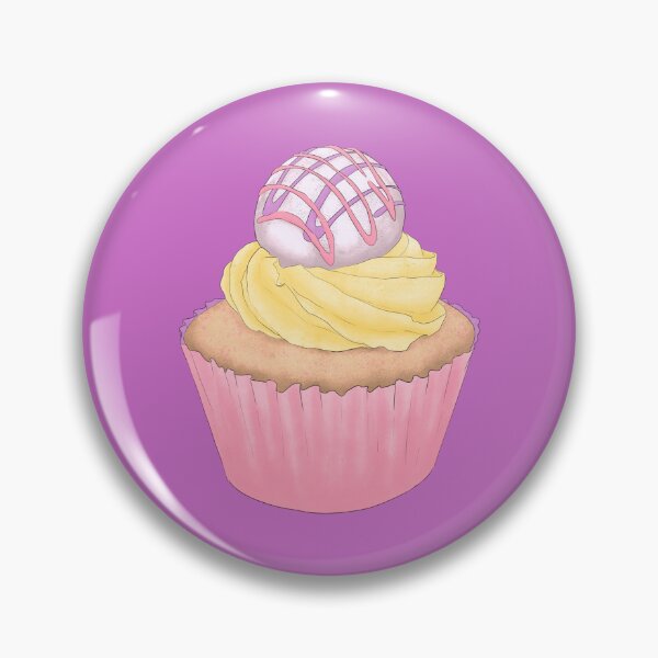 Item preview, Strawberry Banana White Chocolate Cupcake Drawing designed and sold by SChristineBrink.