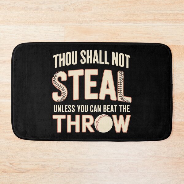 Item preview, Baseball Coach Dad And Mom Funny | Thou Shall Not Steal designed and sold by tmerchtrends.