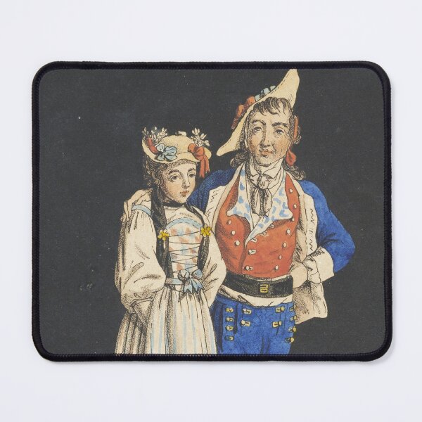 Item preview, Swiss Couple fom Unterwalden (1830) designed and sold by 19th Century in Color.