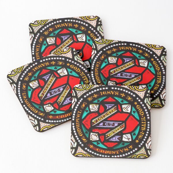 Item preview, Religious Stained Glass Window designed and sold by heidipics.