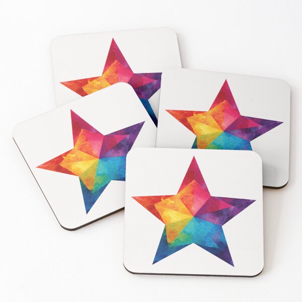 Item preview, Rainbow star designed and sold by MendaciousMina.